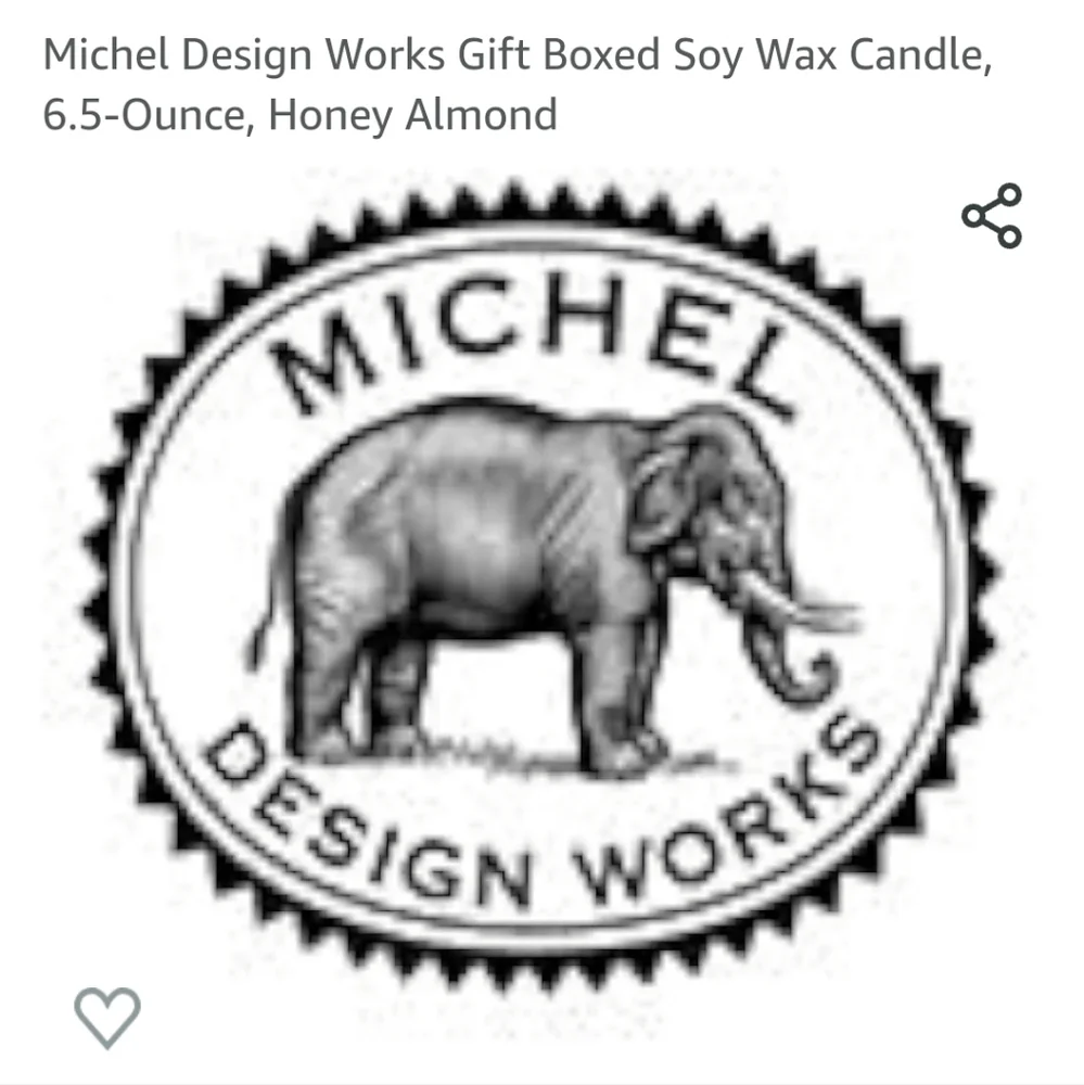 Michel design works 6.5 oz soy candle lavender rosemary - Picture 2 of 8